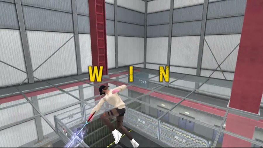 Wall-running across a classic map